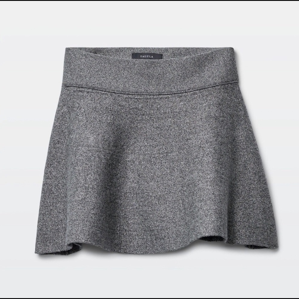 Aritzia Talula | Knit Grey Miniskirt